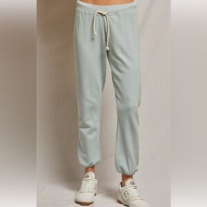 Perfect white tee sweat pants
